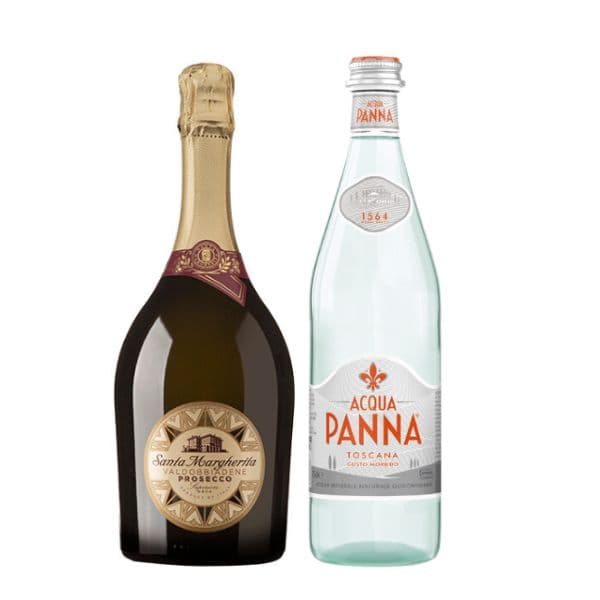 Valdobbiadene Prosecco Superiore DOCG Brut con Acqua Panna