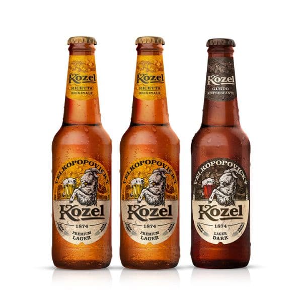 Kit Kozel: 2 PremiumLager e 1 Dark (33 cl)