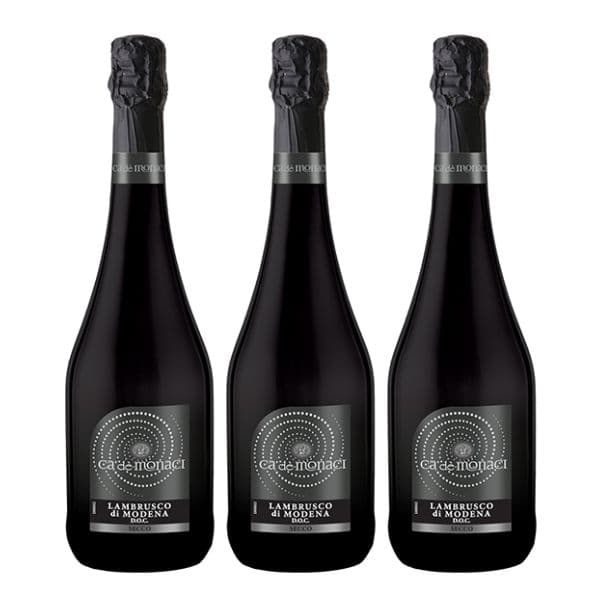 Box da 3 - Lambrusco di Modena DOC Rosso Frizzante Secco