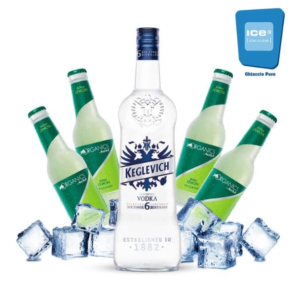 Keglevich Vodka Lemon Kit - per 10 persone