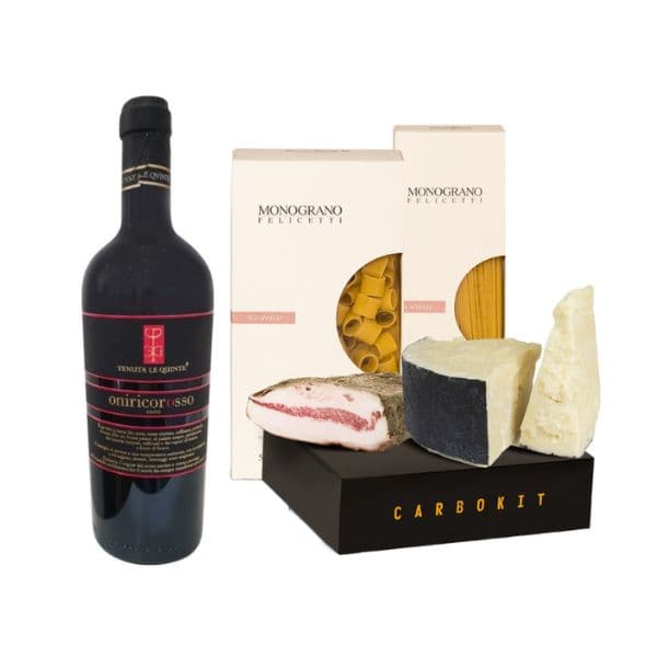 Kit per Carbonara con Mezze Maniche Monograno Felicetti (500 g) + Onirico 2021