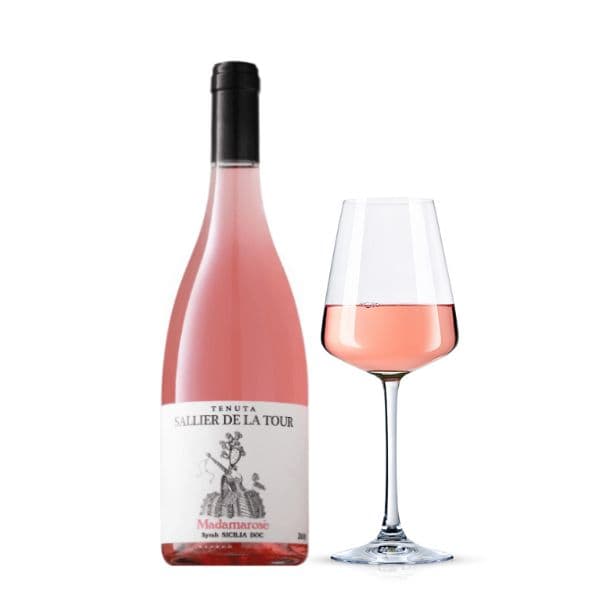Sicilia DOC Madamarosè 2022 Tenuta Sallier De La Tour (12,5 cl)