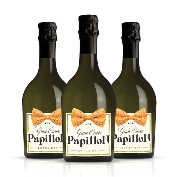 Box da 3 - Papillon Gran Cuvèe extra dry