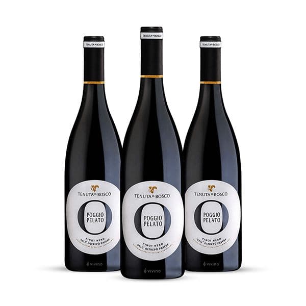 Box da 3 - Poggio Pelato Pinot Nero Oltrepò Pavese DOC 2017