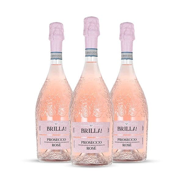 Box da 3 - Prosecco Spumante Rosé DOC Millesimato Brilla! 2022
