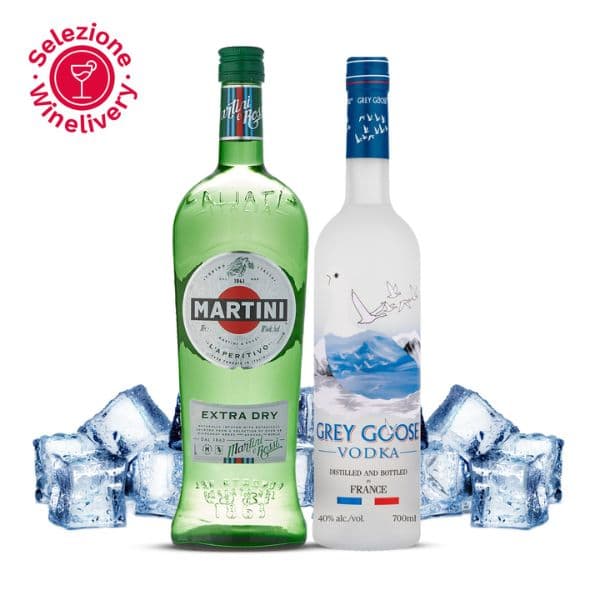 Grey Goose Martini Cocktail Kit - per 10 persone