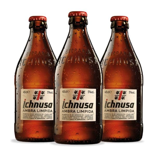 Box da 3 - Ichnusa Ambra Limpida (45 cl)