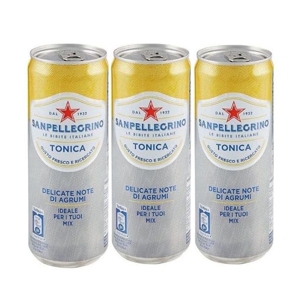 Tonica Sanpellegrino in lattina (33 cl) 3 pezzi