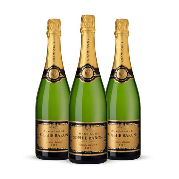 Box da 3 - Champagne Brut AOC Grande Réserve Sophie Baron