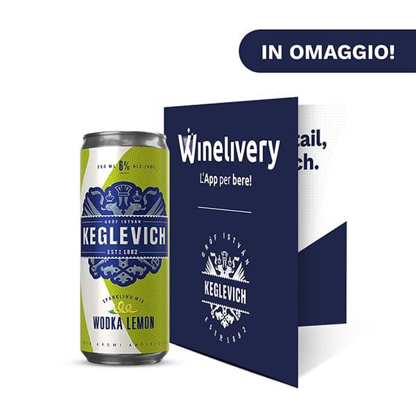 Keglevich Wodka Lemon in omaggio!