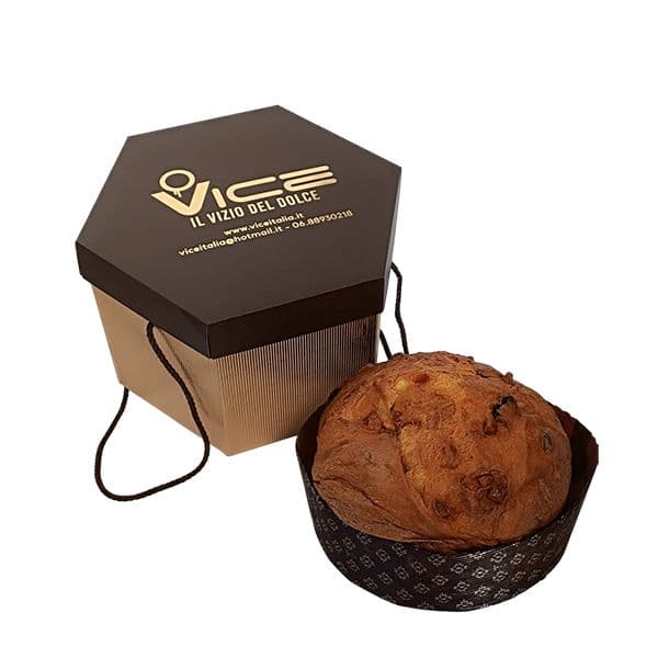 Panettone Artigianale Pere e Cioccolato (1 kg)