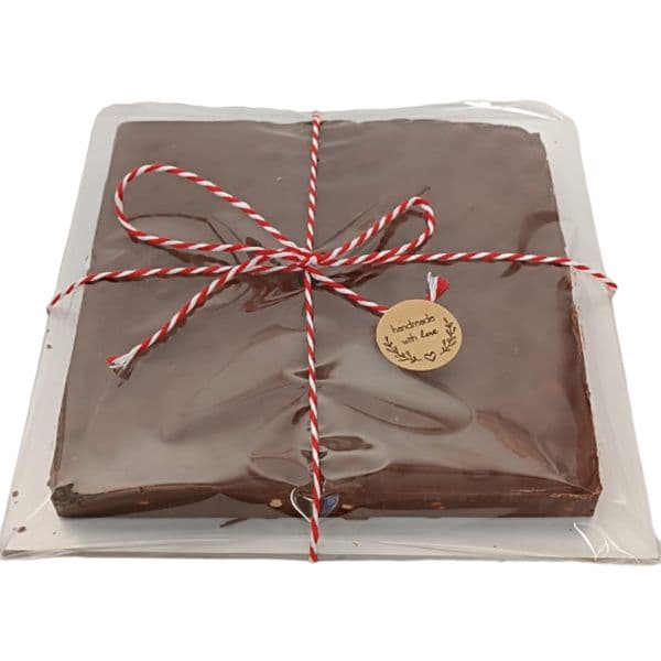 Torrone Cioccolato Fondente Valrhona e Nocciole Tonde (300 gr)