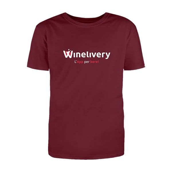 T-shirt Winelivery Bordeaux