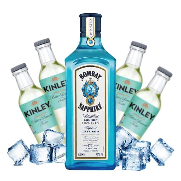 Bombay Gin Lemon Kit - per 10 persone