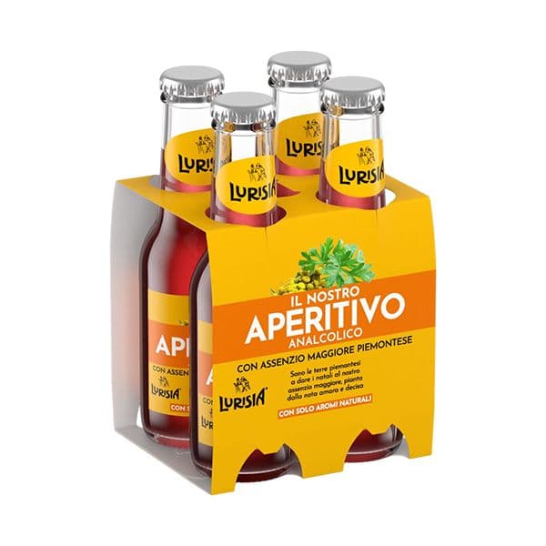 Aperitivo Analcolico Rosso Assenzio (15 cl) 4 pezzi