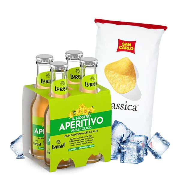 Kit Aperitivo - Analcolico Genziana e San Carlo Ricetta Classica