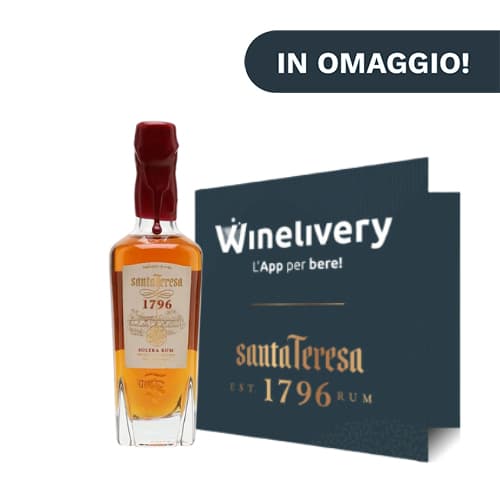 Santa Teresa 1796 Mignon (5 cl) in omaggio!