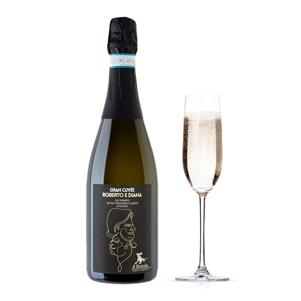 Gran Cuvèe DOC Metodo Classico Extra Brut Roberto e Diana 2020 (12,5 cl)