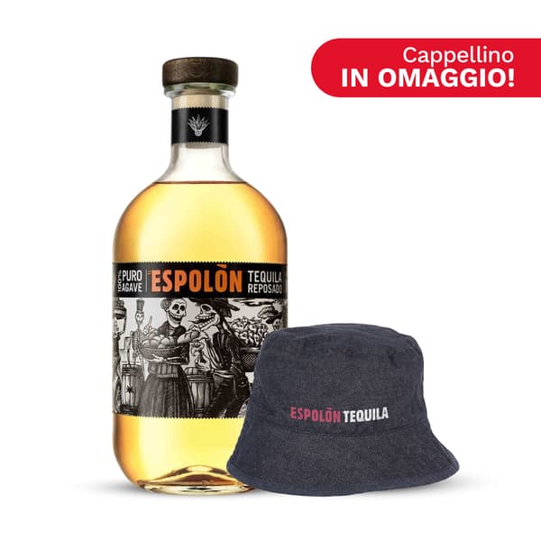 Tequila Espolòn Reposado (70 cl) con cappellino in omaggio!
