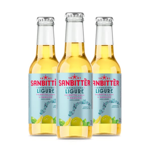 Sanbittèr Aperitivo Ispirazione Ligure (20 cl) 3 pezzi