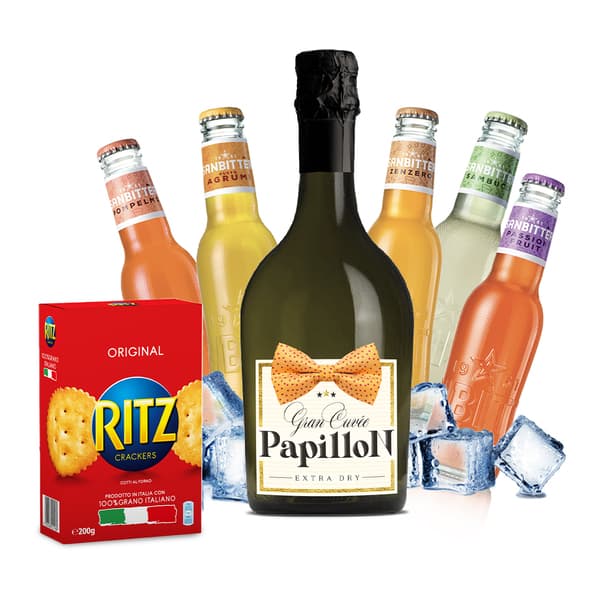 Kit Aperitivo - Colored Sanbittèr Spritz con Ritz
