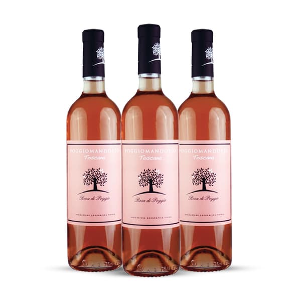 Box da 3 - Toscana Rosato IGT Rosa di Poggio 2022
