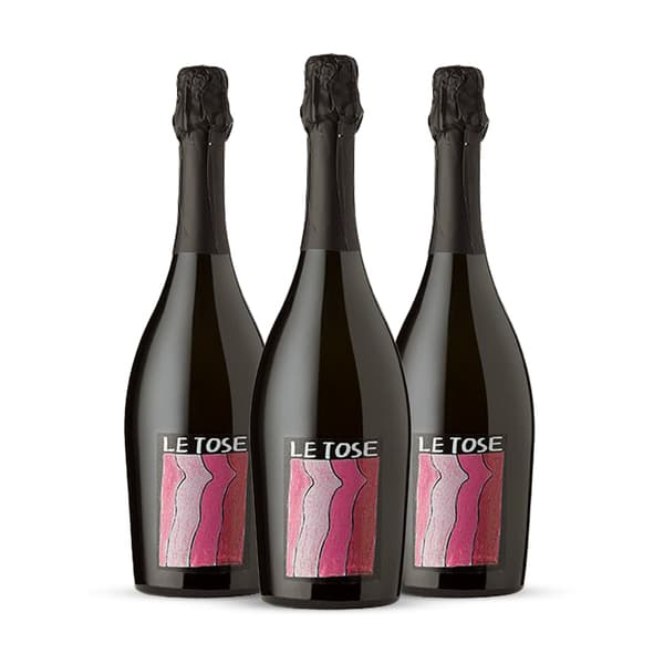 Box da 3 - Prosecco Superiore Conegliano Valdobbiadene DOCG Le Tose Extra Dry
