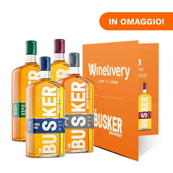 Whisky The Busker (5 cl) in omaggio!