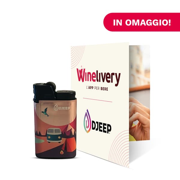 Accendino Djeep in omaggio!