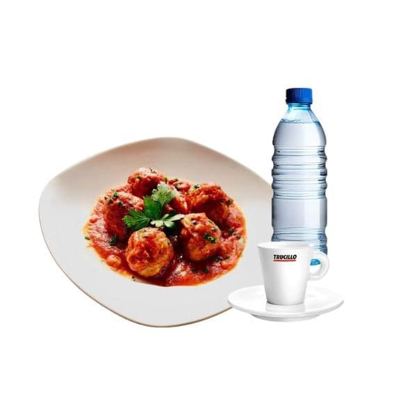 Menù Secondo - Polpette di bovino al pomodoro