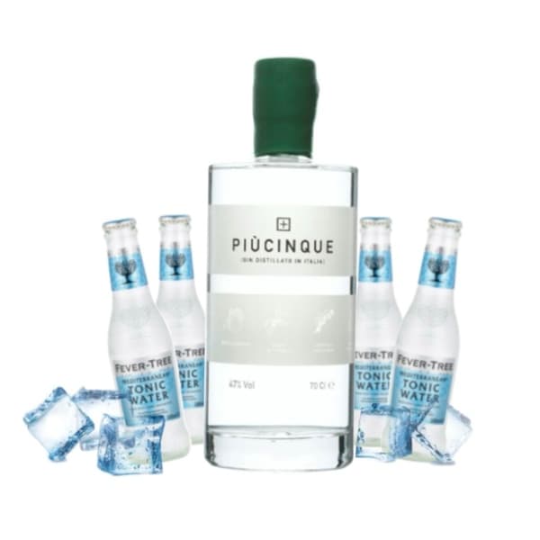 Più Cinque - Gin Tonic Mediterranean kit - per 10 persone