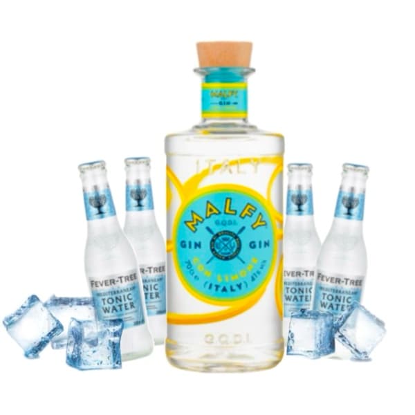 Malfy Limone - Gin Tonic Mediterranean kit - per 10 persone