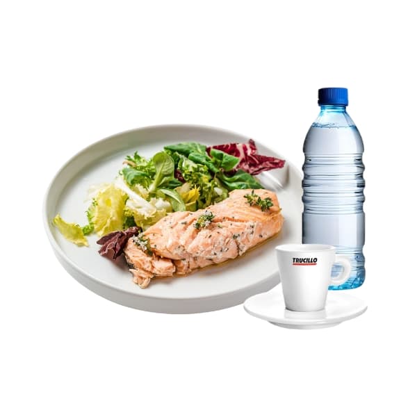 Menù Secondo - Filetto di salmone al vapore