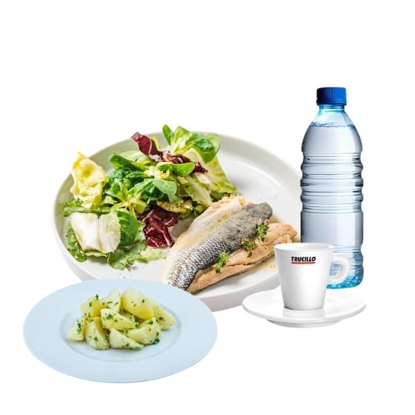 Menù Secondo e Contorno - Filetto di orata e Patate prezzemolate