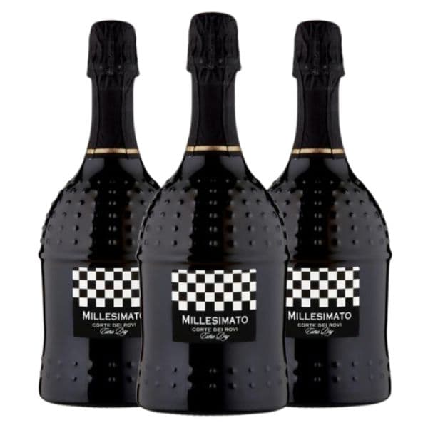 Box da 3 - Vino Spumante Extra Dry Millesimato 2023 Corte dei Rovi