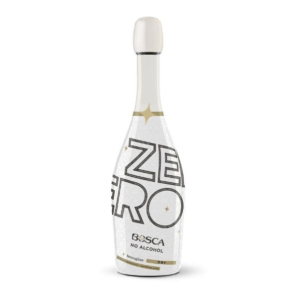 Bosca Vino Spumante Bianco Dry Zero Immagino No Alcool
