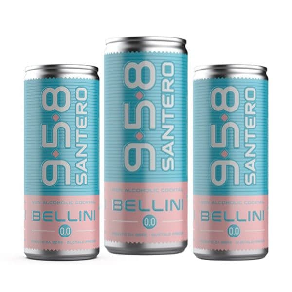 958 Santero Bellini Analcolico RTD (25 cl) 3 pezzi