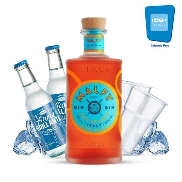 Malfy Arancia - Gin Tonic Kit - per 10 persone