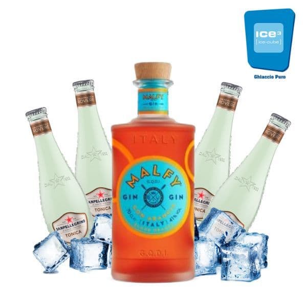 Malfy Arancia - Gin Tonic Kit - per 10 persone