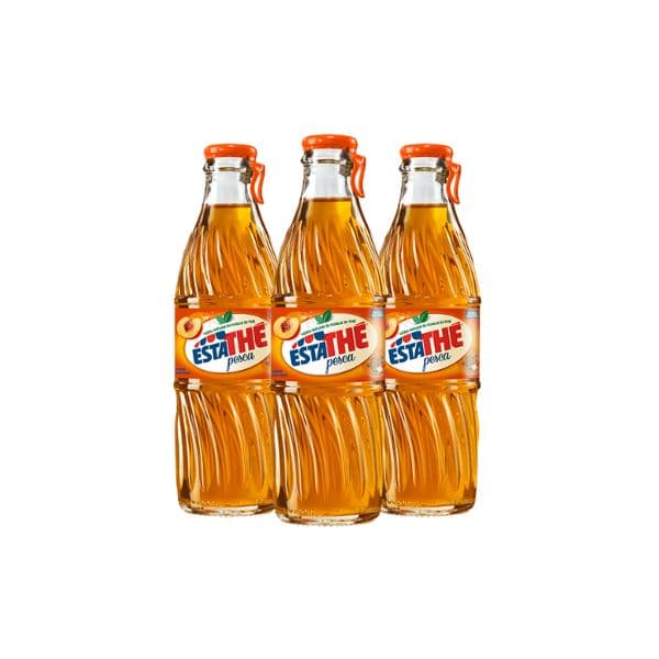 Estathé Pesca Vetro (25 cl) - 3 pezzi