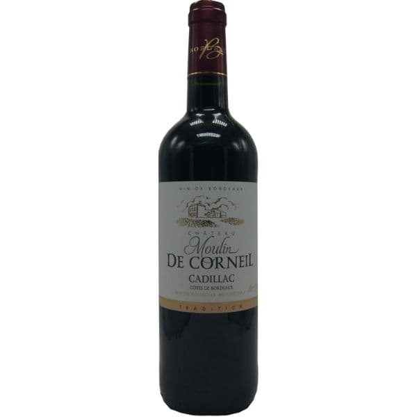Cadillac Côtes de Bordeaux A.O.C. Chateau Moulin de Corneil Tradition 2022