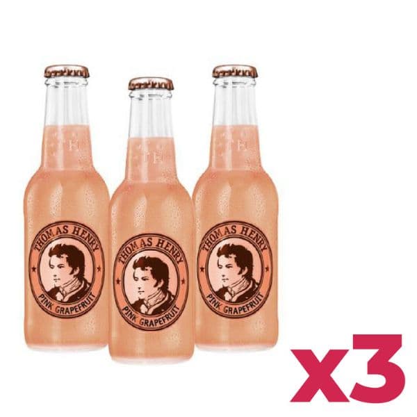 Soda Pink Grapefruit Thomas Henry (20 cl) 9 pezzi