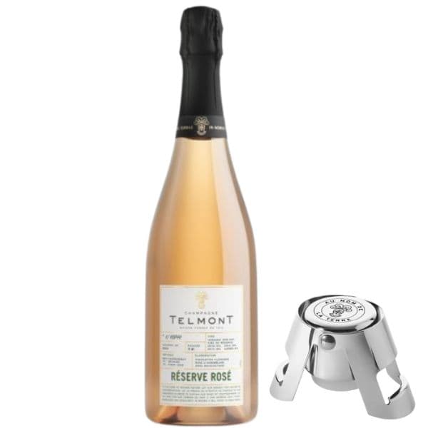 Champagne Telmont Réserve Rosé Brut con Stopper Omaggio