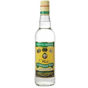 Rum J Wray White Overproof (70 cl)