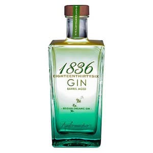 Gin 1836 Belgian Organic Barrel Aged 70cl