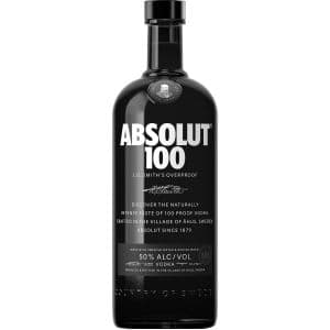 Vodka Absolut Black 100 Proof (100 cl)