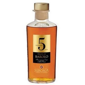 Grappa Sibona Antica Distilleria Barolo Tuttogrado 50CL