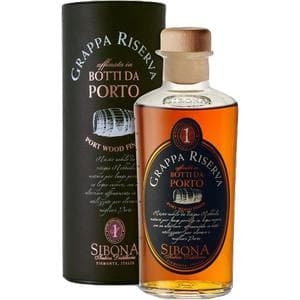 Grappa Sibona Antica Distilleria Invecchiata Botti Da Porto Astuccio 50cl