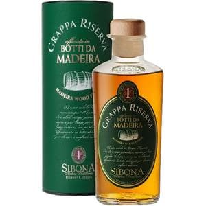 Grappa Sibona Antica Distilleria Invecchiata Botti Madeira Astuccio 50cl