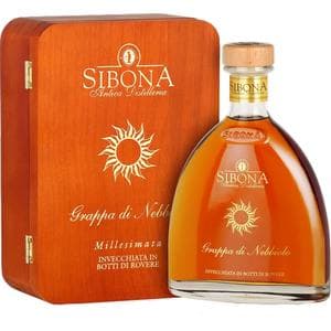 Grappa Sibona Antica Distilleria Nebbiolo Millesimo Decanter Astuccio 70cl